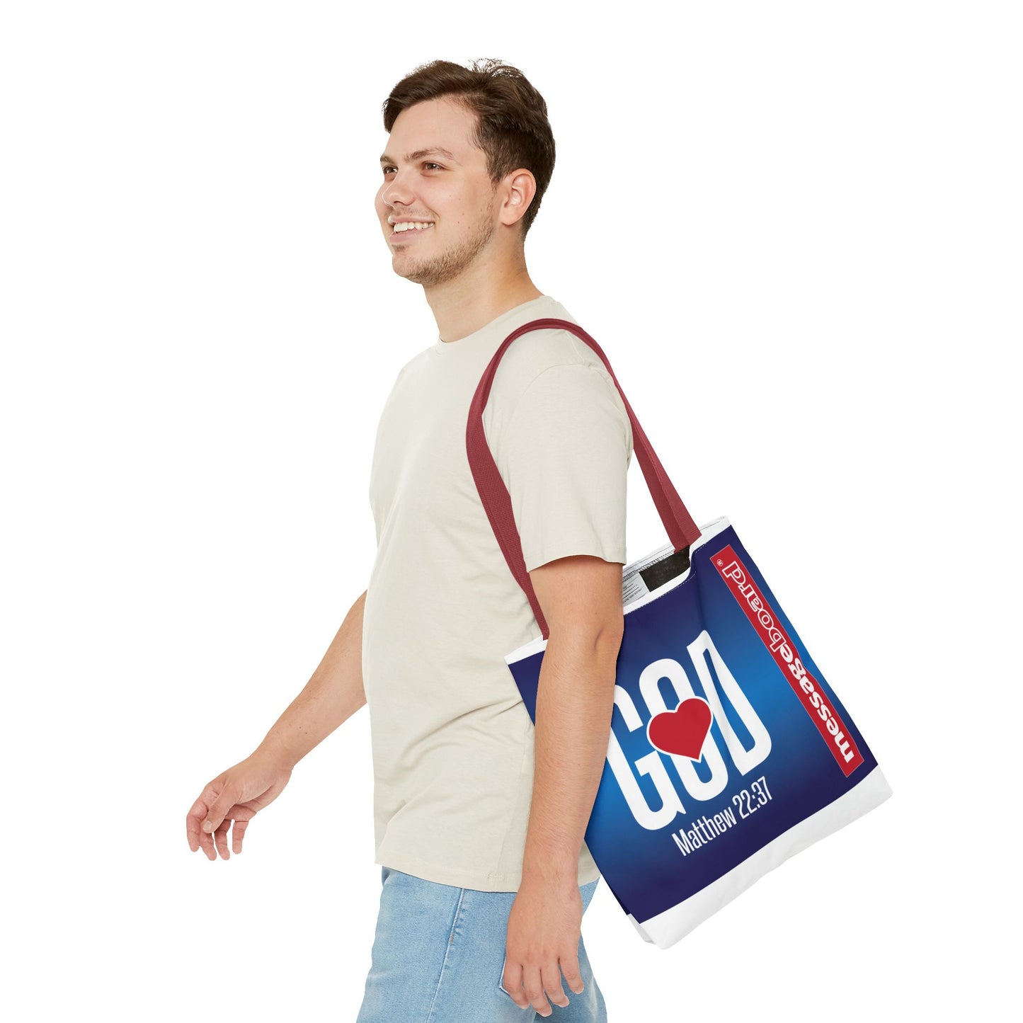 mb02 LOVE God Tote Bag
