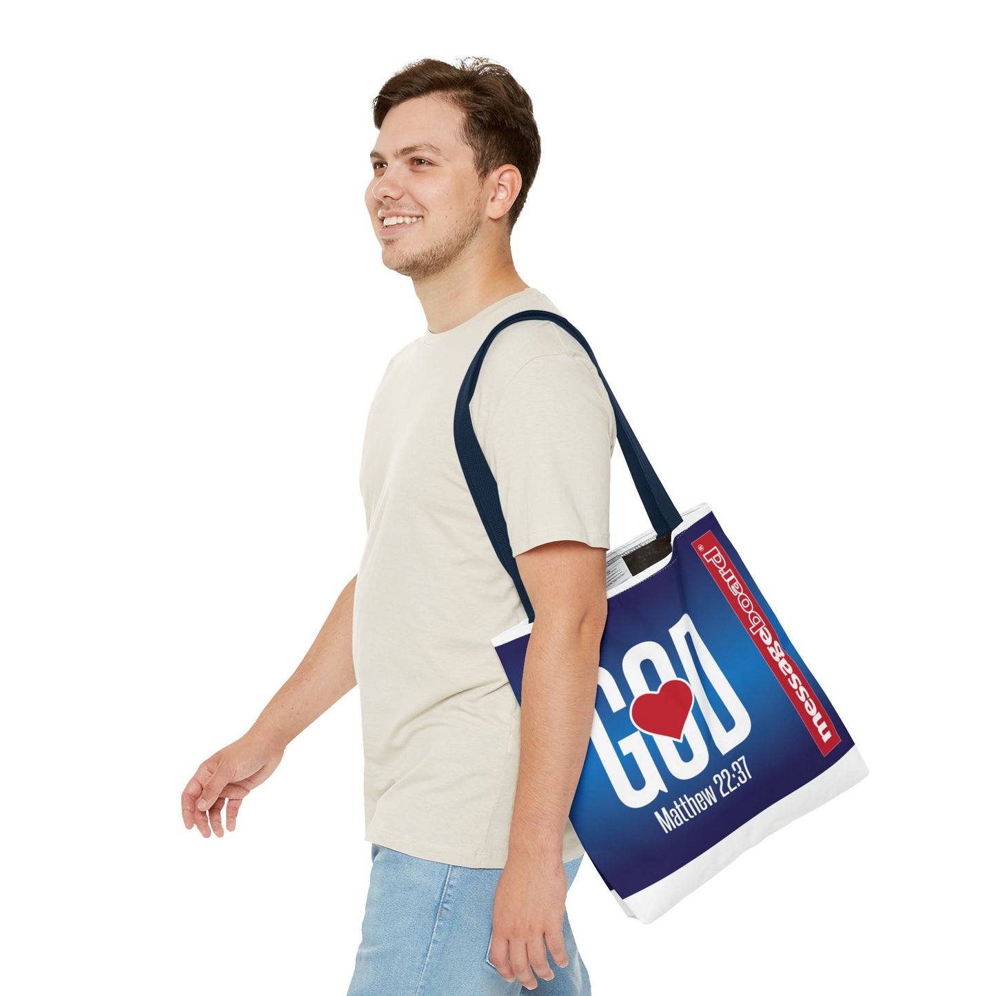 mb02 LOVE God Tote Bag