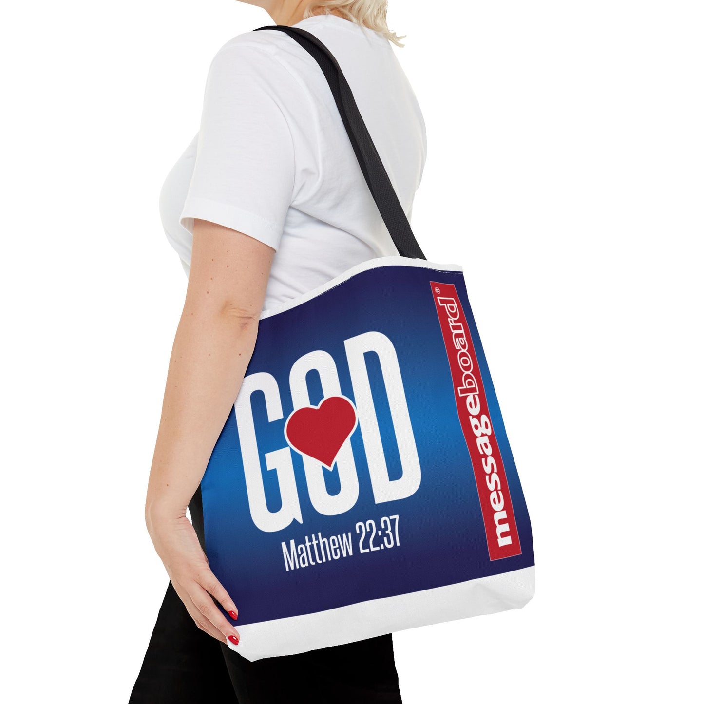 mb02 LOVE God Tote Bag
