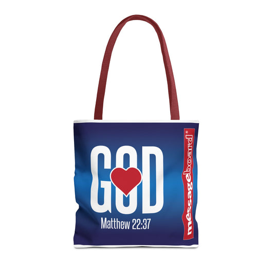 mb02 LOVE God Tote Bag