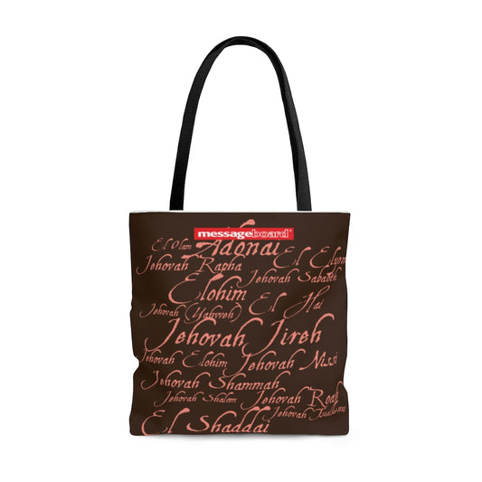 mb012 "Hebrew" Tote Bag