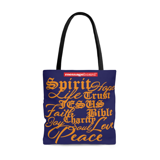 mb014 My Christianity Tote Bag